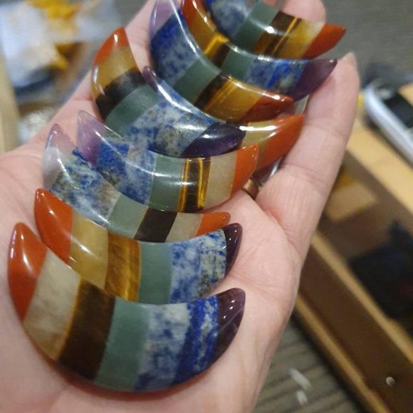 Other - SEVEN CHAKRA WORRY MOON STONE ,